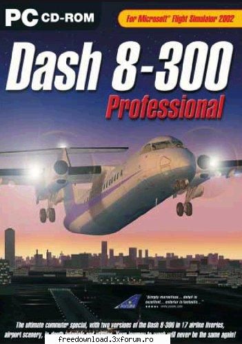 Dash 8-300 Professional FS2004 - Dash 8-300 Professional FS2004 - Jocuri