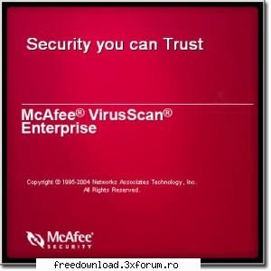 McAfeeÂ® VirusScan 2007 Enterprise - McAfeeÂ® VirusScan 2007 Enterprise - Programe